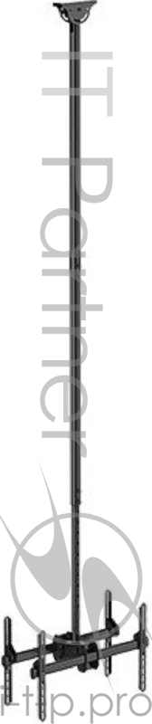 Кронштейн для телевизора Arm Media LCD-3050 черный 32-90 макс.90кг потолочный поворот и наклон