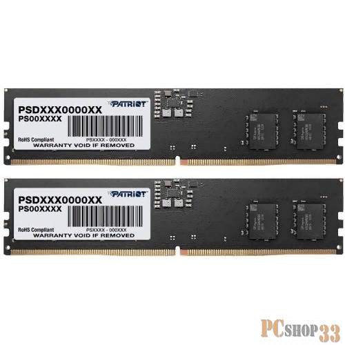 Память DDR5 2x16Gb 5600MHz Patriot PSD532G5600K Signature RTL PC5-44800 CL46 DIMM 288-pin 1.1В Ret