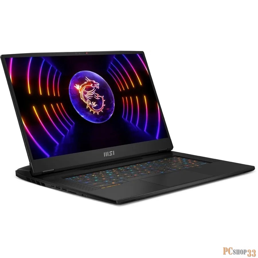 Ноутбук MSI 13VI-213RU 9S7-17Q211-213 2200 МГц 17.3 3840 х 2160 64GB DDR5 RTX 4090 16Гб ENG/RUS/да Windows 11 Home черный 3.3 кг 9S7-17Q211-213