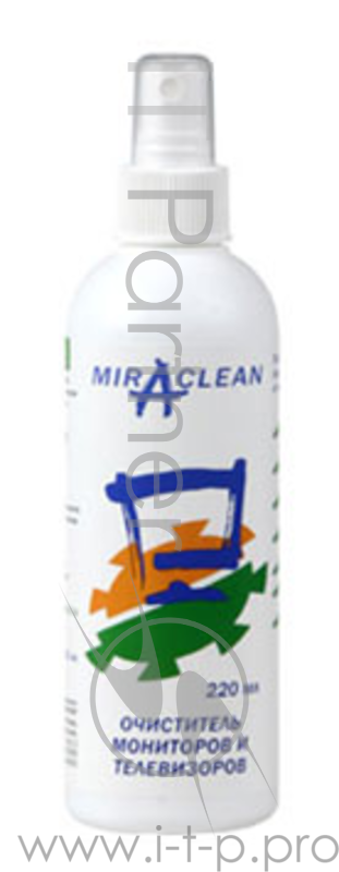 Спрей Miraclean (24101), Для экранов мониторов и телевизоров (220 мл.)