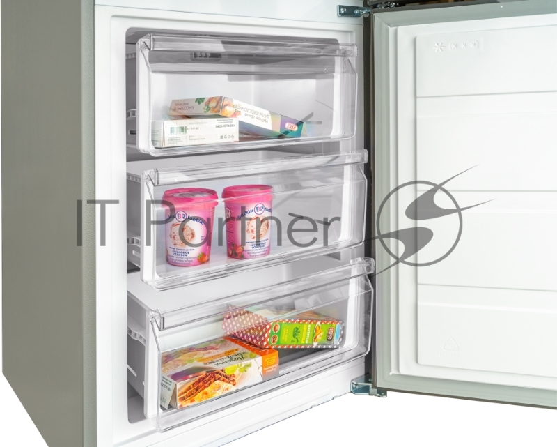 Холодильник Schaub Lorenz SLU C188D0 G 1880х595х630 мм, А+, T/ST/N, NO FROST, 310 л., серый цвет