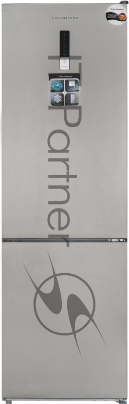 Холодильник Schaub Lorenz SLU C188D0 G 1880х595х630 мм, А+, T/ST/N, NO FROST, 310 л., серый цвет