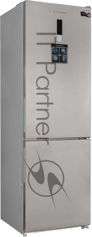 Холодильник Schaub Lorenz SLU C188D0 G 1880х595х630 мм, А+, T/ST/N, NO FROST, 310 л., серый цвет
