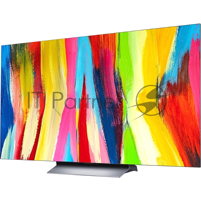 Телевизор LG 55 OLED55C24LA темно-серый {4K Ultra HD 120Hz DVB-T DVB-T2 DVB-C DVB-S DVB-S2 USB WiFi Smart TV (RUS)}
