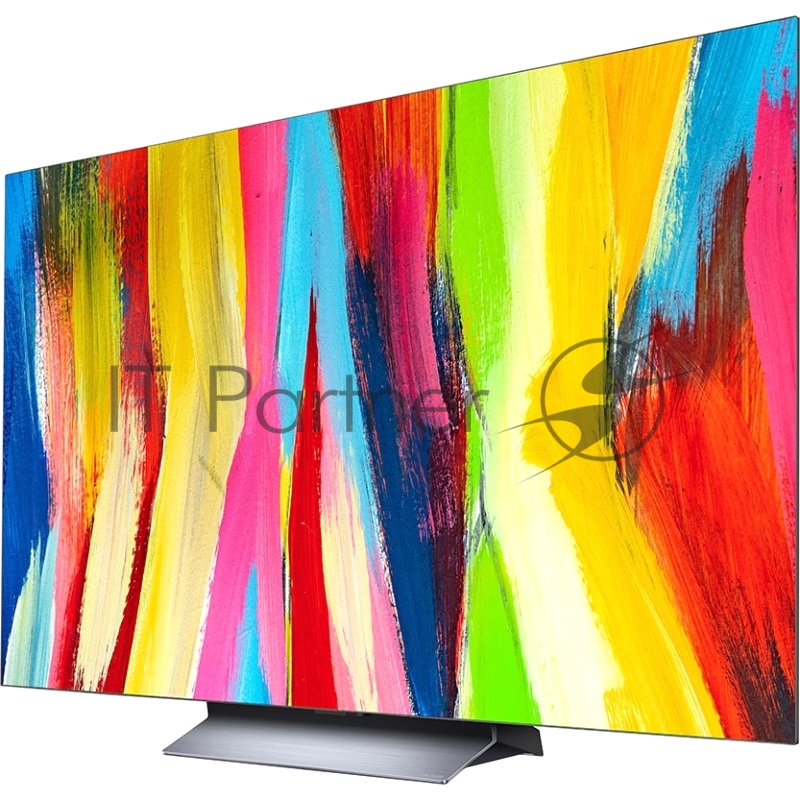 Телевизор LG 55 OLED55C24LA темно-серый {4K Ultra HD 120Hz DVB-T DVB-T2 DVB-C DVB-S DVB-S2 USB WiFi Smart TV (RUS)}