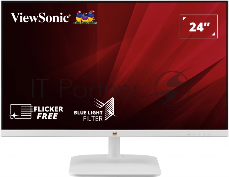 Монитор ViewSonic 24 VA2430-H-W-6 Белый
