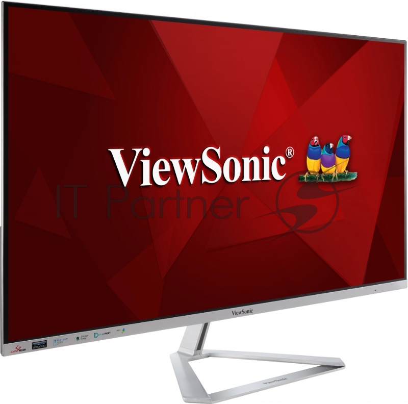 Монитор ViewSonic 31.5 VX3276-2K-MHD-2 черный VA LED 16:9 HDMI M/M матовая 1200:1 250cd 178гр/178гр 2560x1440 DisplayPort UHD 6.9кг