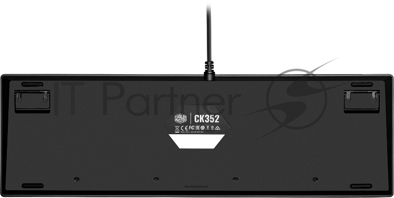 Игровая клавиатура Cooler Master Keyboard CK352/Black/Brown Switch/RU