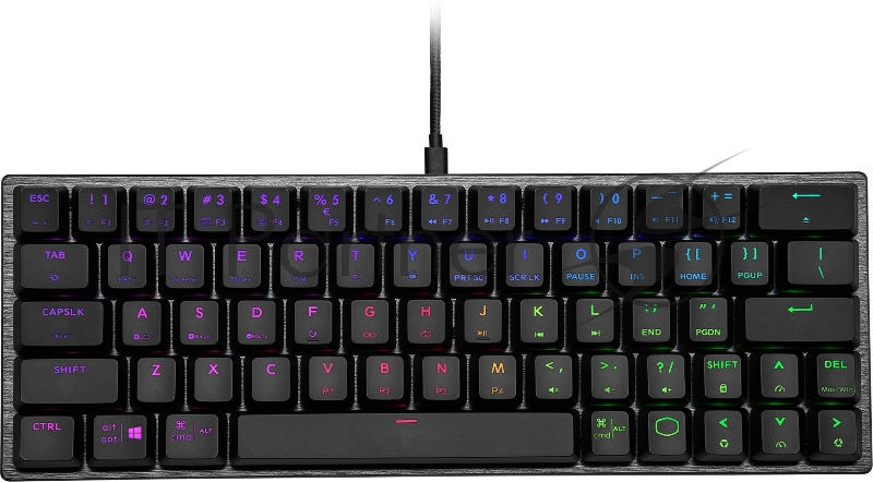 Игровая клавиатура Cooler Master Keyboard SK620/Black/TTC Low Brown/RU