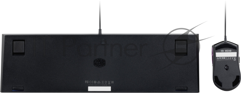 Комплект: Игровая клавиатура+мышь Cooler Master Keyboard Combo/MS110/RU layout/Revised