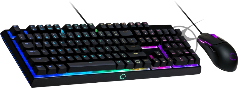 Комплект: Игровая клавиатура+мышь Cooler Master Keyboard Combo/MS110/RU layout/Revised
