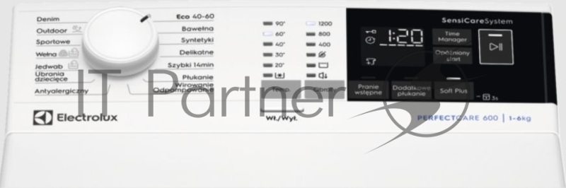 Стиральная машина Electrolux PerfectCare 600 EW6TN4261P класс: D загр.вертикальная макс.:6кг белый