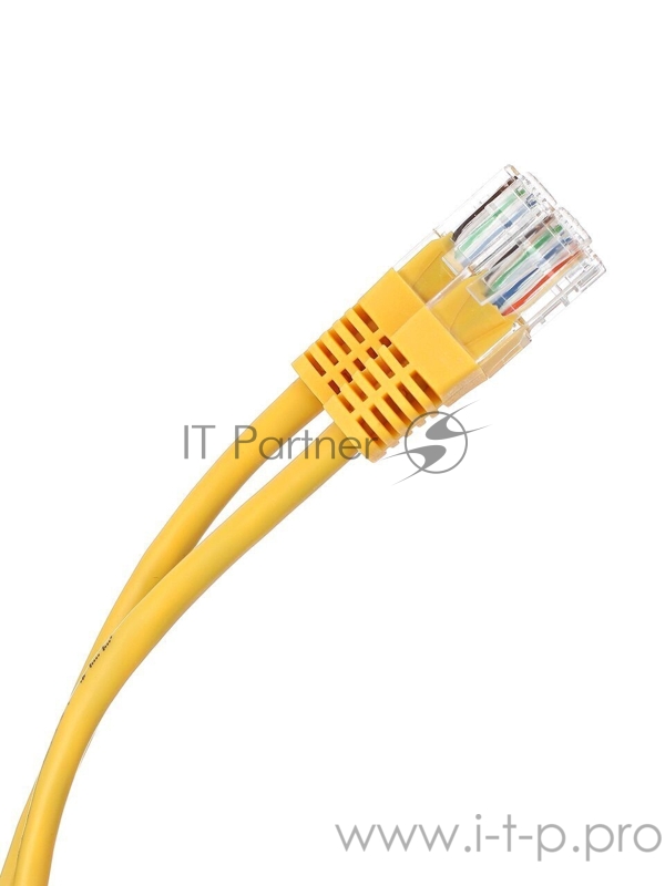 Патчкорд литой Aopen/Qust UTP кат.5е 15м желтый (ANP511_15M_Y)