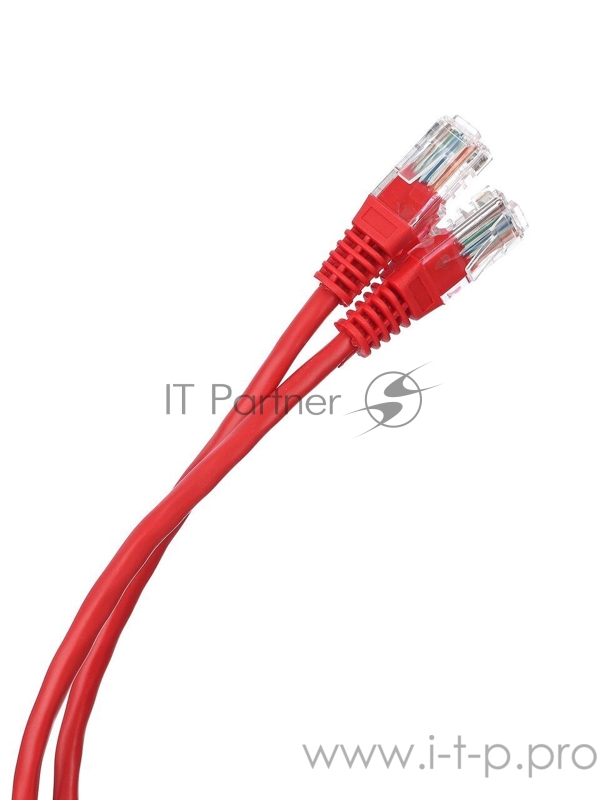Патчкорд литой Aopen/Qust UTP кат.5е 15м красный (ANP511_15M_R)