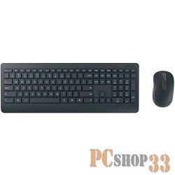 Комплект клавиатура + мышь Microsoft Wireless 900 Desktop PT3-00017, беспров., черный (USB)