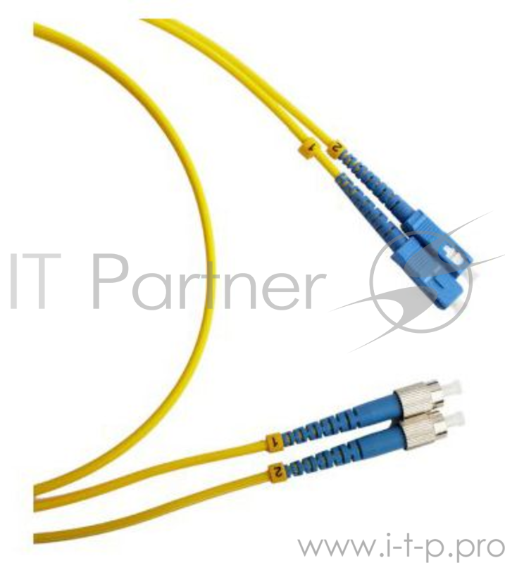 Патч-корд TWT (TWT-2SC-2SC/SU-2.0) оптический. Дуплекс. SC/UPC-SC/UPC. SM. 2.0 м