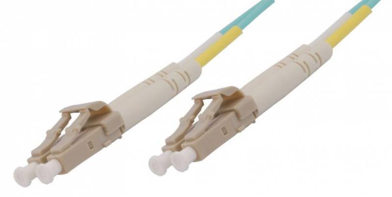 Патч-корд Brand-Rex (HOPLCOM3020LC253) LC-LC 50/125 OM3 дуплекс 2м безгалог.