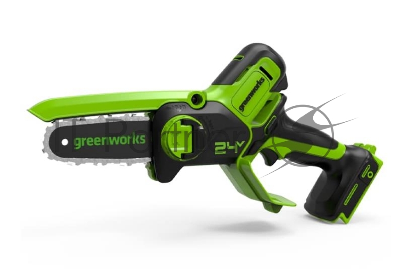 Цепная пила аккумуляторная GreenWorks GD24CSMNX, 24V, 15 см, без АКБ и ЗУ (2008707)