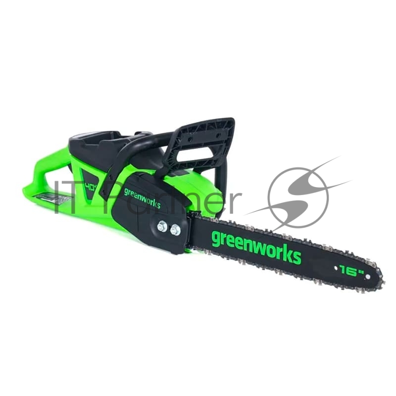 Цепная пила аккумуляторная GreenWorks GD40CS20X, 40V, 40 см, 2000 Вт, бесщеточная, без АКБ и ЗУ (2008807)