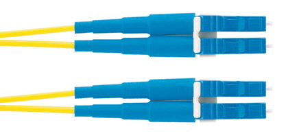 Кабель Патч-корд Panduit F92ELLNLNSNM001 2x9/125 OS1/OS2 LC дуплекс-LC дуплекс 1м LSZH желтый
