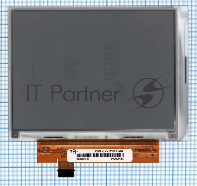 Экран для электронной книги e-ink 6 PVI OPM060A1