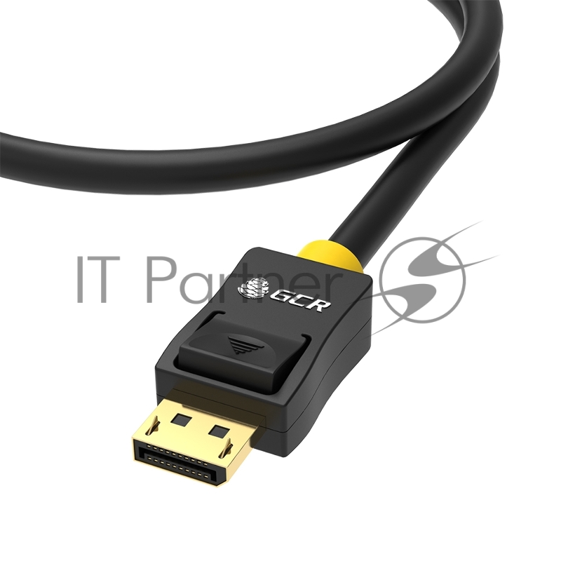 Кабель Greenconnect 1.8m DisplayPort v1.2, 19M/19M, черный, 28/28 AWG, GCR-DP2DP-1.8m