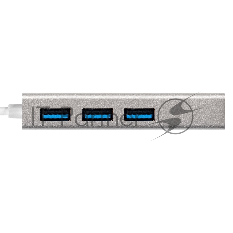 Кабель-адаптер ExeGate EXE-77U3T-45 (USB3.0 --> 3xUSB3.0 + 1xRJ45 UTP 1000Mbps RLT8153)