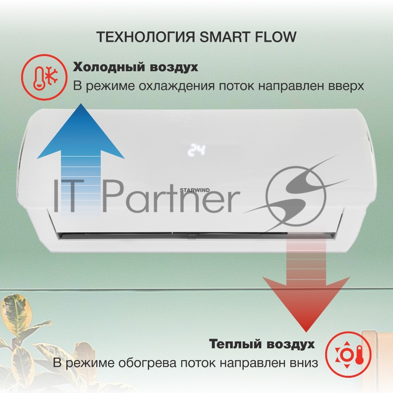 Сплит-система Starwind STAC-09PROF белый
