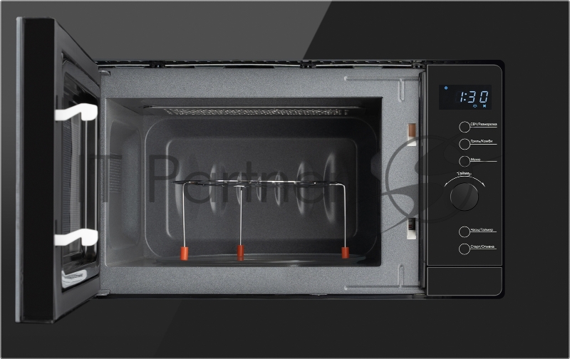 Встраиваемая микроволновая печь Weissgauff HMT-620 BG Grill