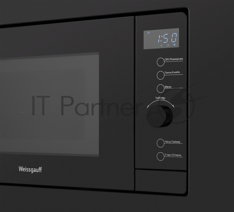 Встраиваемая микроволновая печь Weissgauff HMT-620 BG Grill