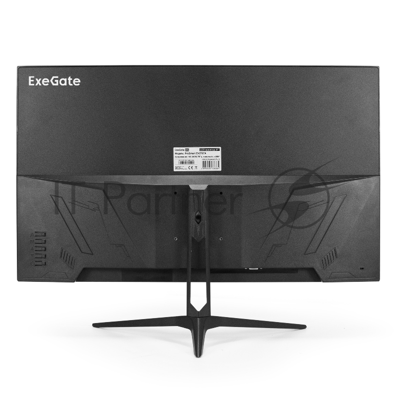 Монитор безрамочный с аудио 27 ExeGate EX294345RUS ProSmart EV2707A (VA LED Grade A+, FHD, 1920x1080, 16:9, 280cd/m2, 3000:1, 178°/178°, 5ms, Speakers, D-Sub, HDMI, кабель HDMI 1.5м, VESA, регулировка наклона, черный)