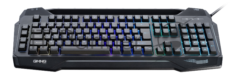 Клавиатура Оклик GMNG 975GK черный USB Multimedia for gamer LED (1677429)