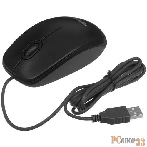 Мышь Logitech M90 Black (черная,оптическая, 1000dpi, USB, 1.8м) (арт. 910-001970, M/N: M-U0026)