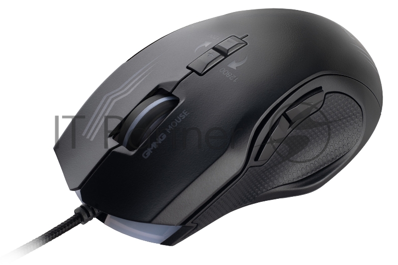 Мышь Оклик GMNG 930GM черный оптическая (12800dpi) USB (7but)