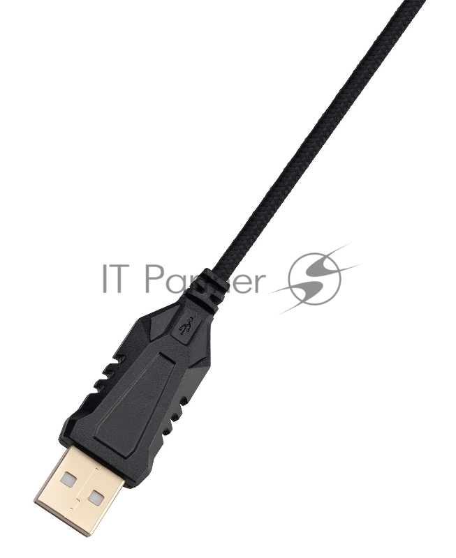 Мышь Оклик GMNG XM007 черный/красный оптическая (10000dpi) USB (7but)