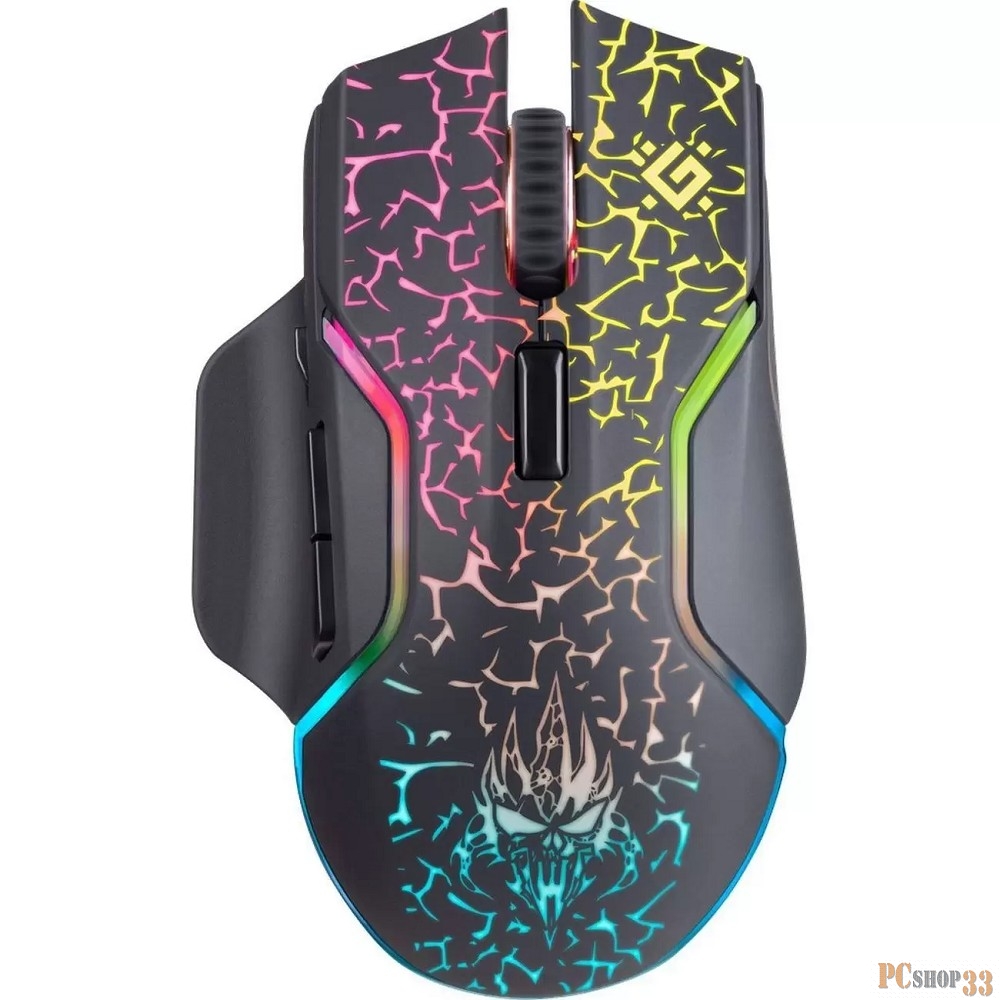 Мышка DEFENDER USB OPTICAL WRL ONESHOT GM-067 BLACK 52067