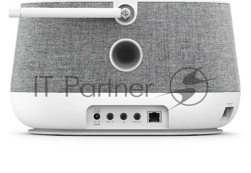 Радиоприемник настольный Hama DIR3300SBT белый USB