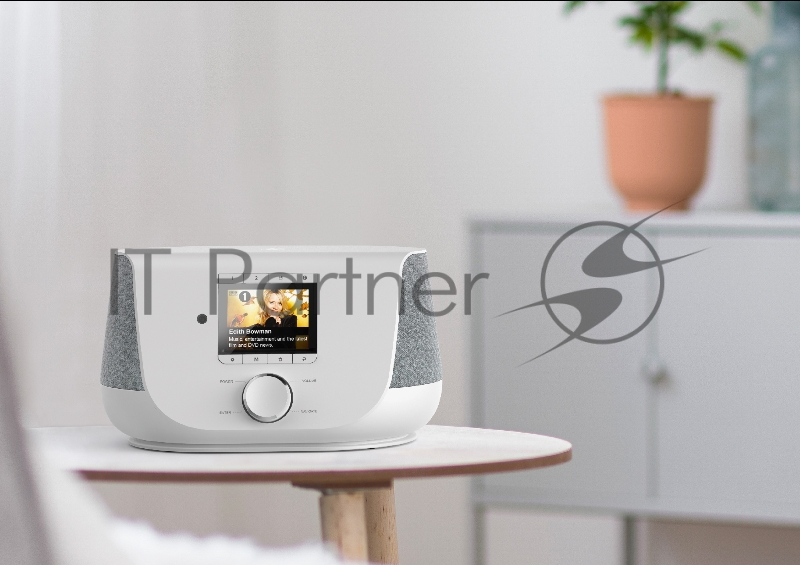 Радиоприемник настольный Hama DIR3300SBT белый USB