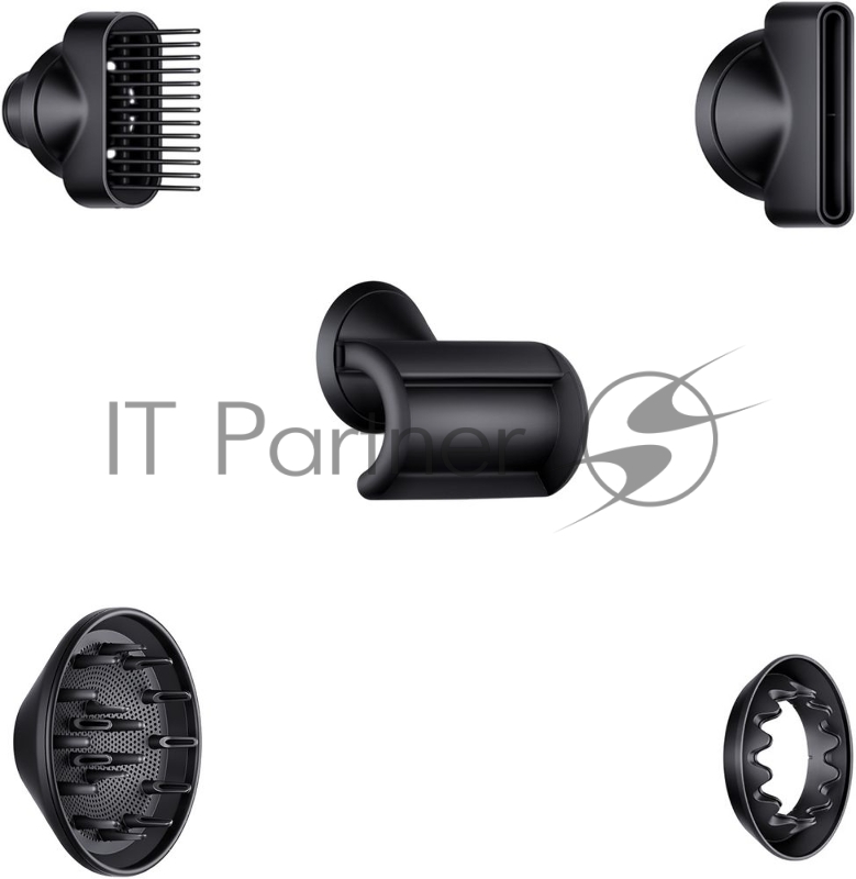 Фен Dyson HD07 Supersonic черный/никель