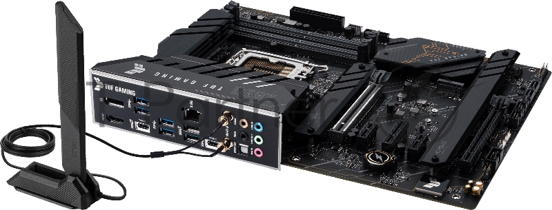 Материнская плата ASUS TUF GAMING Z690-PLUS WIFI, LGA1700, Z690, 4*DDR5, DP+HDMI, CrossFireX, SATA3 + RAID, Audio, Gb LAN, USB 3.2*8, USB 2.0*2, COM*1 header (w/o cable), ATX 90MB18V0-M0EAY0