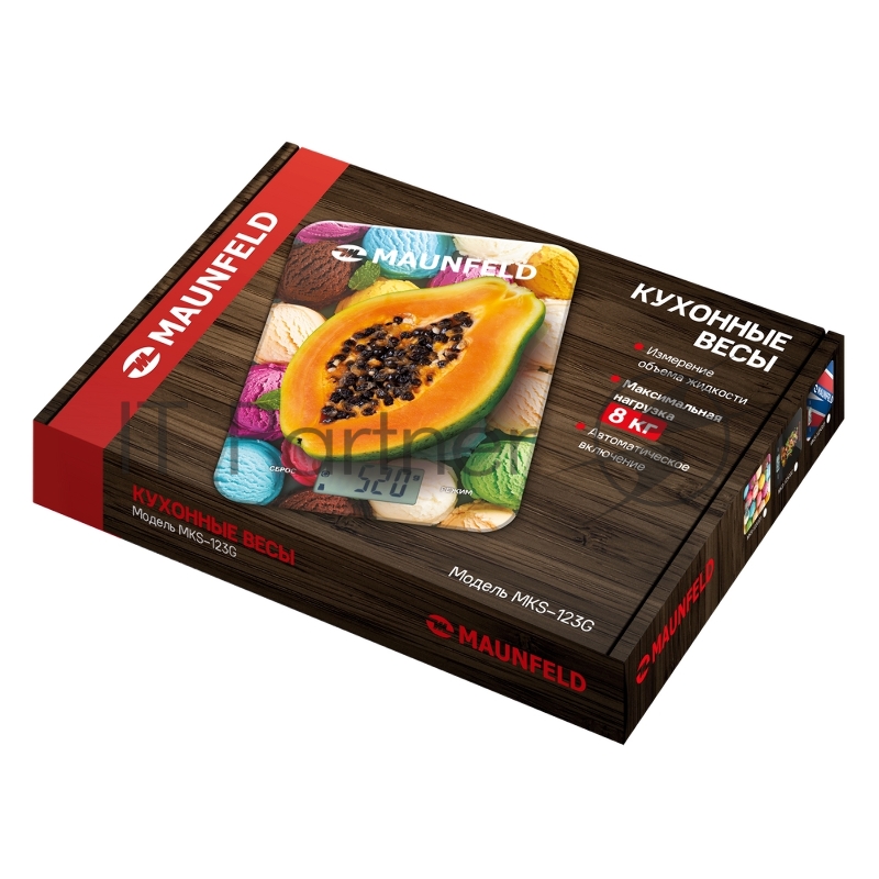 Кухонные весы MAUNFELD MKS-123G01