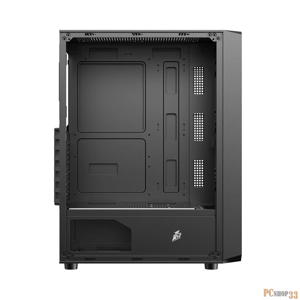 Корпус 1STPLAYER FD3 Black / ATX / 4x120mm LED fans inc. / FD3-BK-4F1