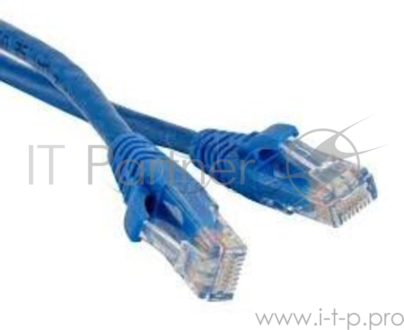 Кабель Патч-корд Lanmaster LAN-PC45/U6-1.0-BL вилка RJ-45-вилка RJ-45 кат.6 1м синий LSZH (уп.:1шт)