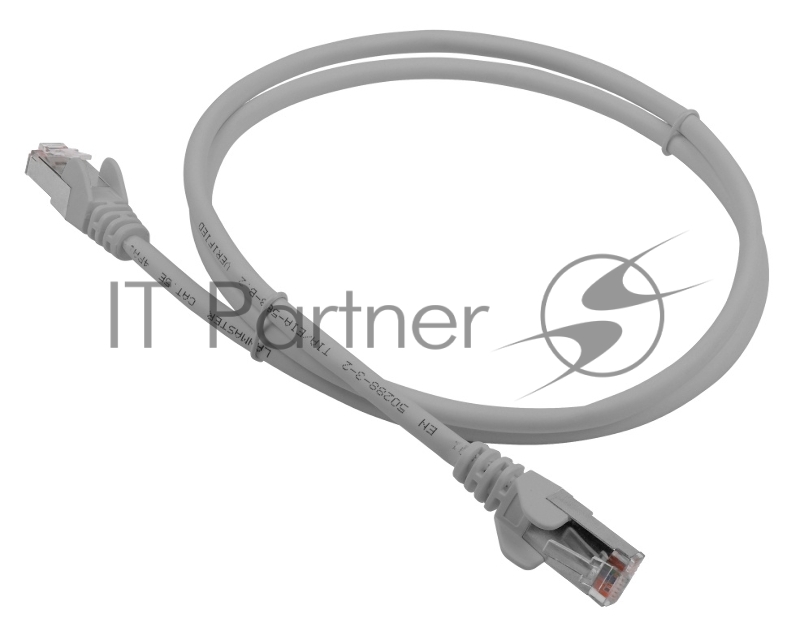 Кабель Патч-корд Lanmaster FTP LAN-PC45/S5E-2.0-GY вилка RJ-45-вилка RJ-45 кат.5е 2м серый LSZH (уп.