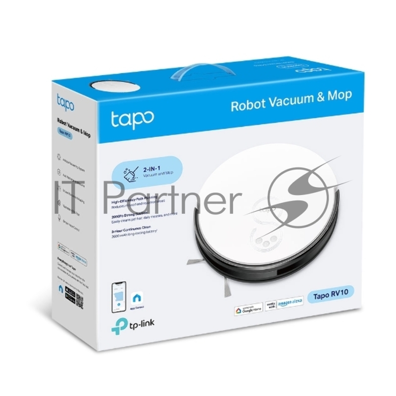 Робот-пылесос Robot Vacuum CleanerSPEC: Gyroscopic Navigation, Vacuum & Mop 2-in-1, 2000Pa, 2600mAh Battery, 400ml Dustbin, 300ml Water TankFEATURE: Path Planning, 2000Pa 4-Level Suction, 3-Level Water Flow, 20mm Barrier-Cross Height, Anti-Drop Prote