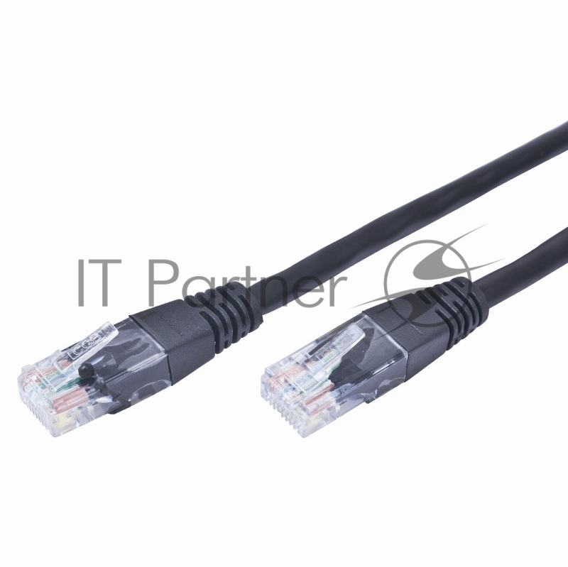 Патч-корд FTP Cablexpert кат.6, 1м, литой, многожильный (чёрный)