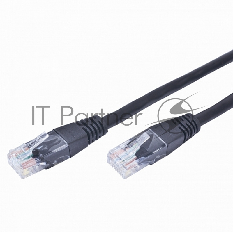 Патч-корд FTP Cablexpert кат.6, 1м, литой, многожильный (чёрный)
