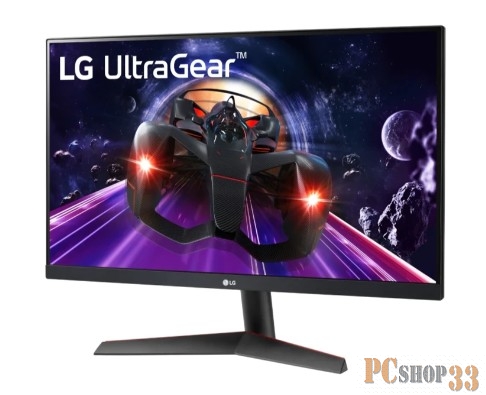 МОНИТОР 23,8 LG Gaming 24GN600-B Black (IPS, 1920x1080, 144Hz, 1ms, 178°/178°, 300 cd/m, 1000:1, +DP, +2хHDMI, +MM )