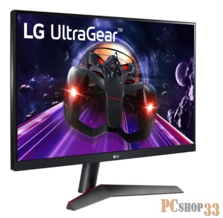 МОНИТОР 23,8 LG Gaming 24GN600-B Black (IPS, 1920x1080, 144Hz, 1ms, 178°/178°, 300 cd/m, 1000:1, +DP, +2хHDMI, +MM )