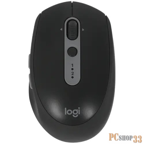Мышь беспроводная Logitech M590 Multi-Device Silent-GRAPHITE TONAL (темно-серая, Bluetooth, 2.4 GHz/USB-ресивер (Logitech Unifying®), 1000dpi, 1 батарея типа AA) (арт. 910-005209, M/N: M-R0064 / C-U0007)